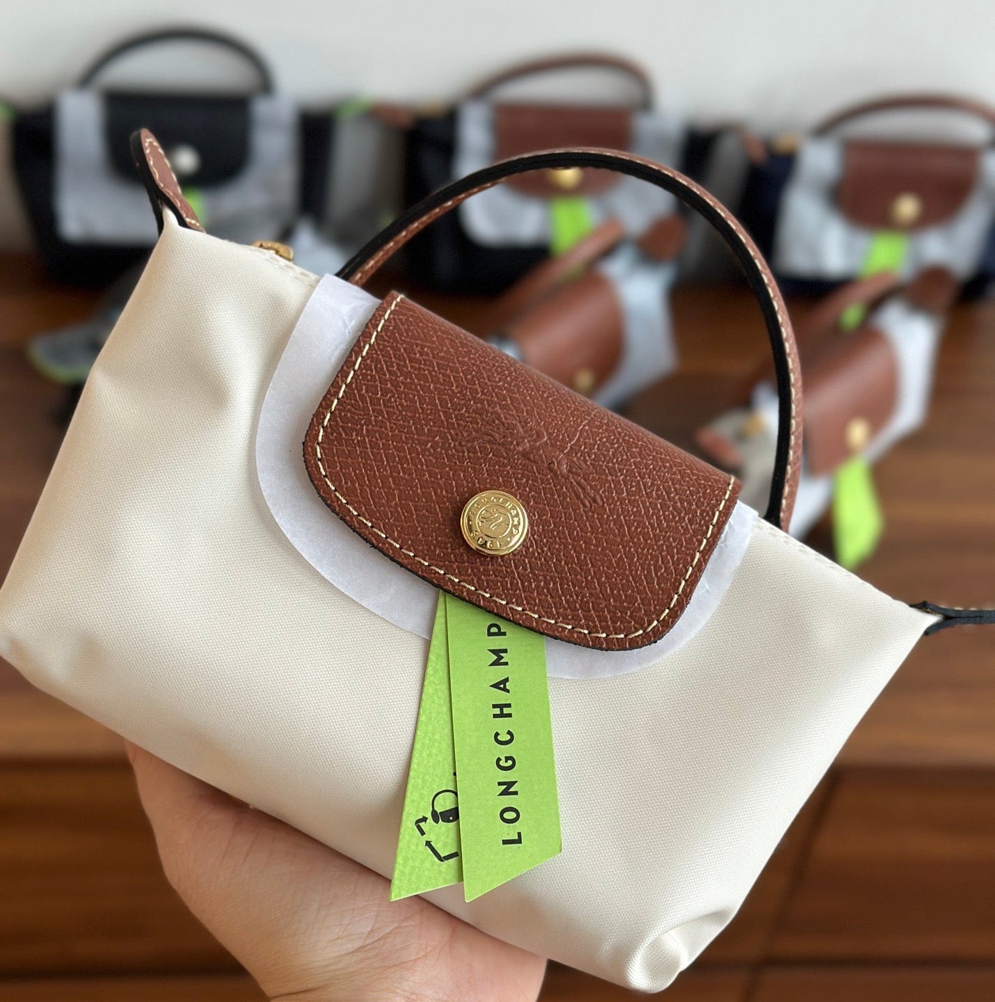 LONG CHAMP MINI BAG - NUDE