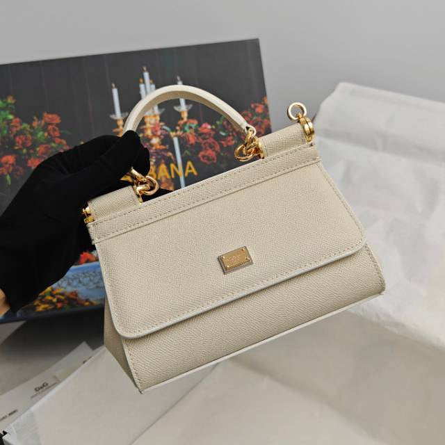 SICILY 18 CM BAG – CREAM