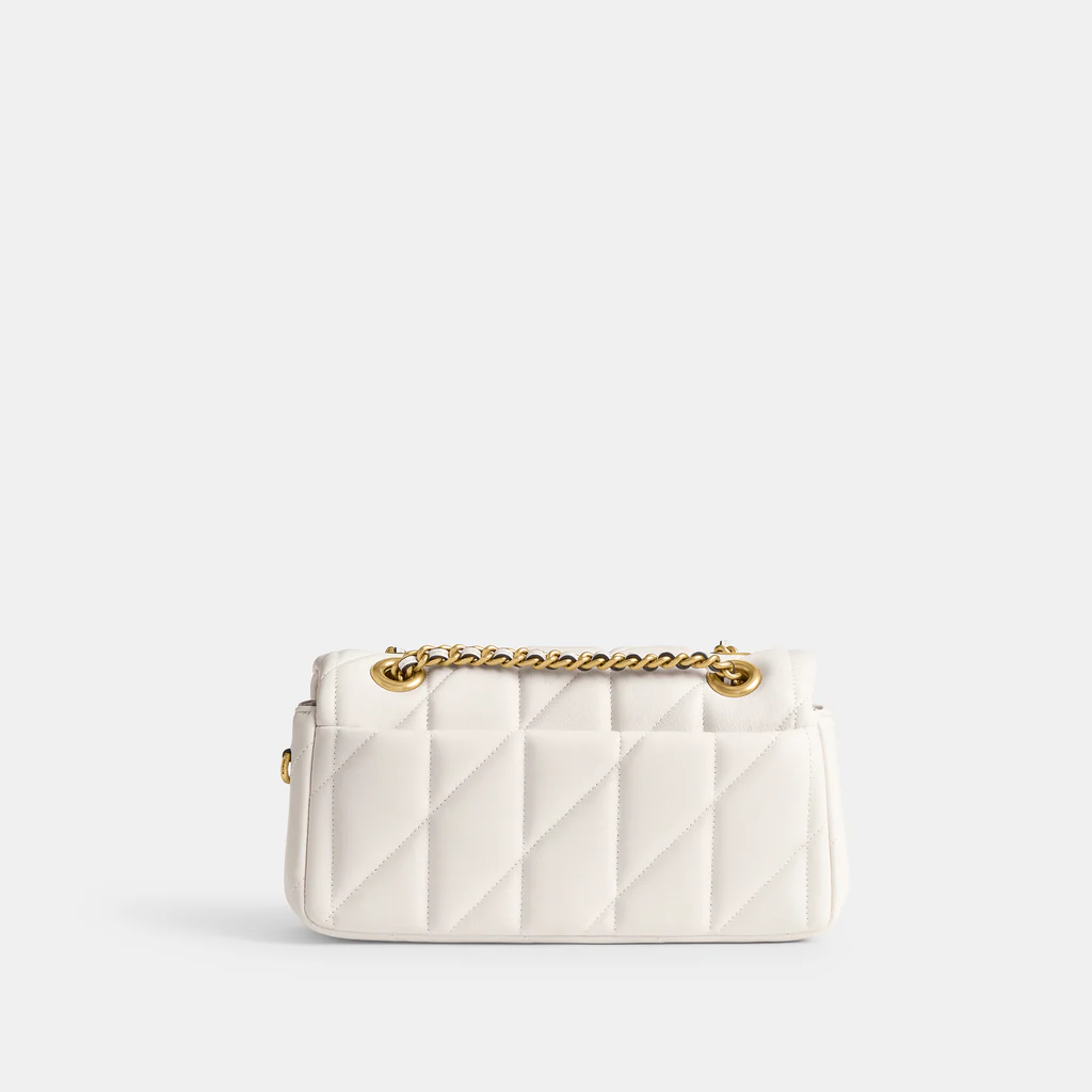 TABBY PILLOW QUILTED BAG - WHITE