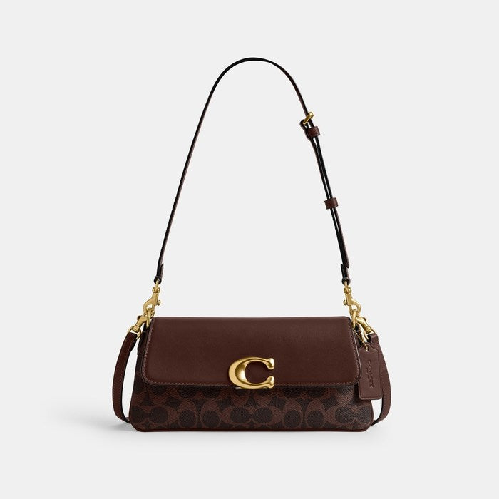 JET BAG - SIGNATURE DARK BROWN