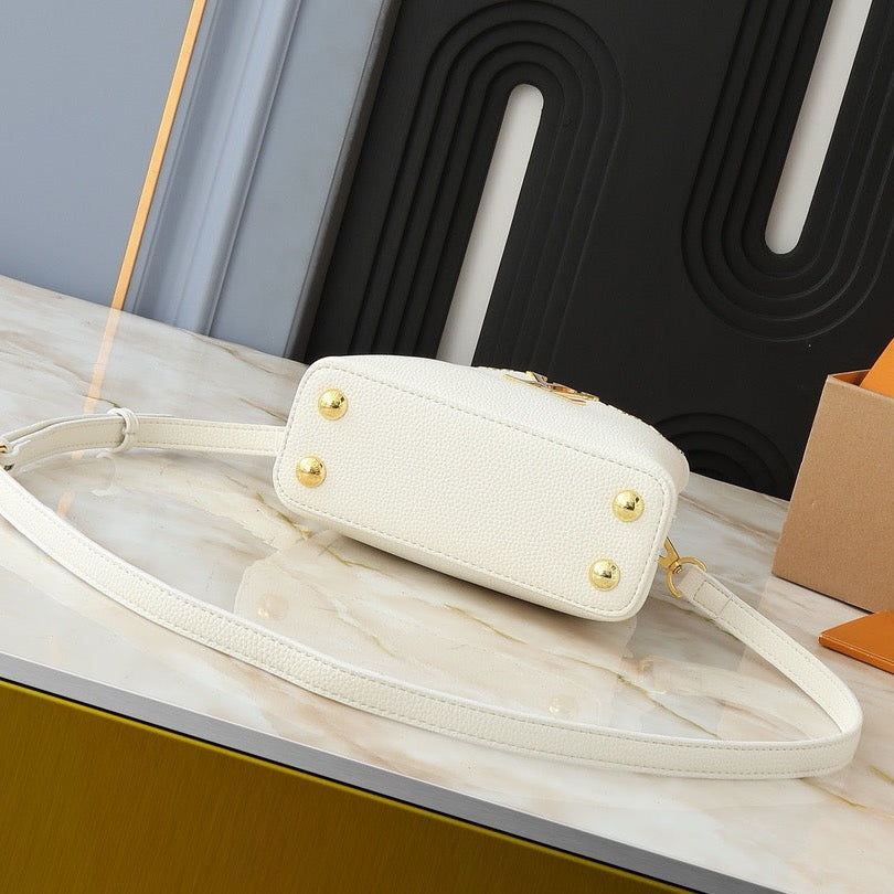 CAPUCINES MINI BAG - WHITE