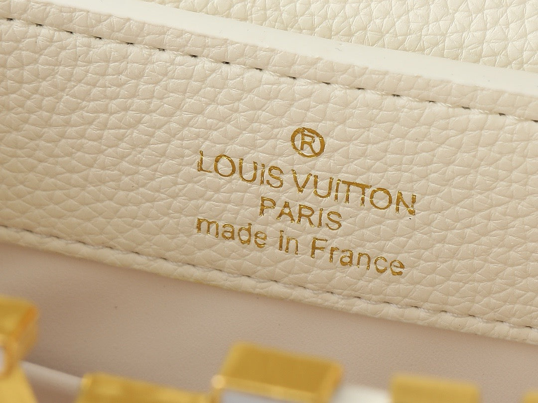 CAPUCINES MINI BAG - WHITE