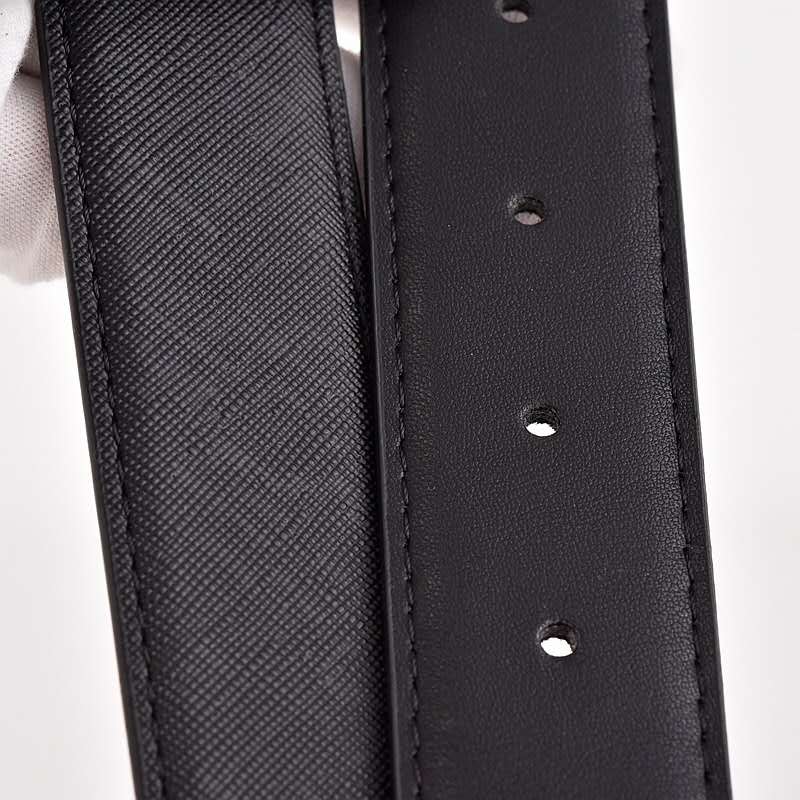 PD - BLACK BELT WITH GOLD HARDWARE - MENS