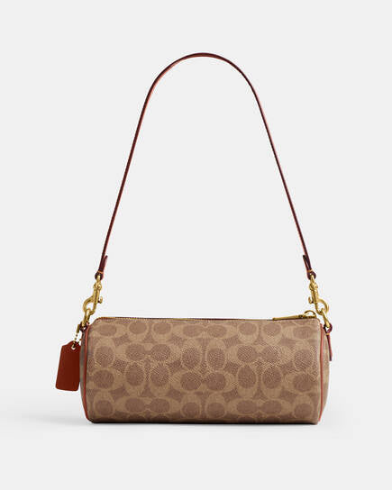 BARREL BAG - BROWN