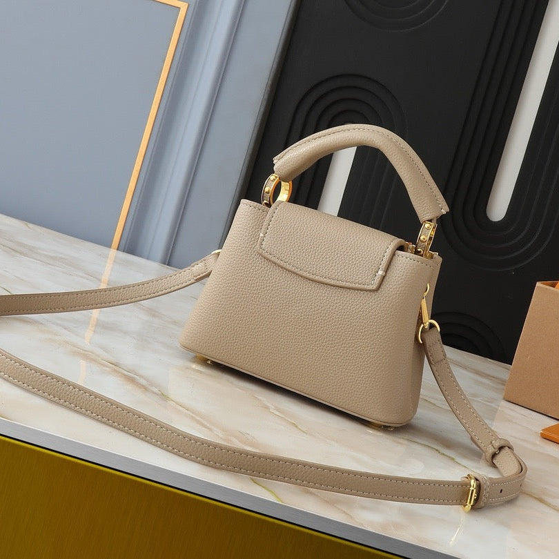 CAPUCINES MINI BAG - NUDE