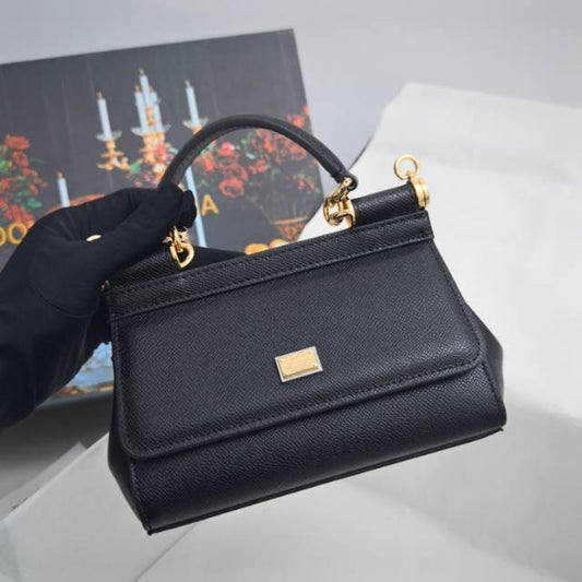 SICILY 18 CM BAG – BLACK