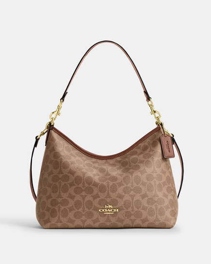 LAUREL SHOULDER BAG - LIGHT BROWN