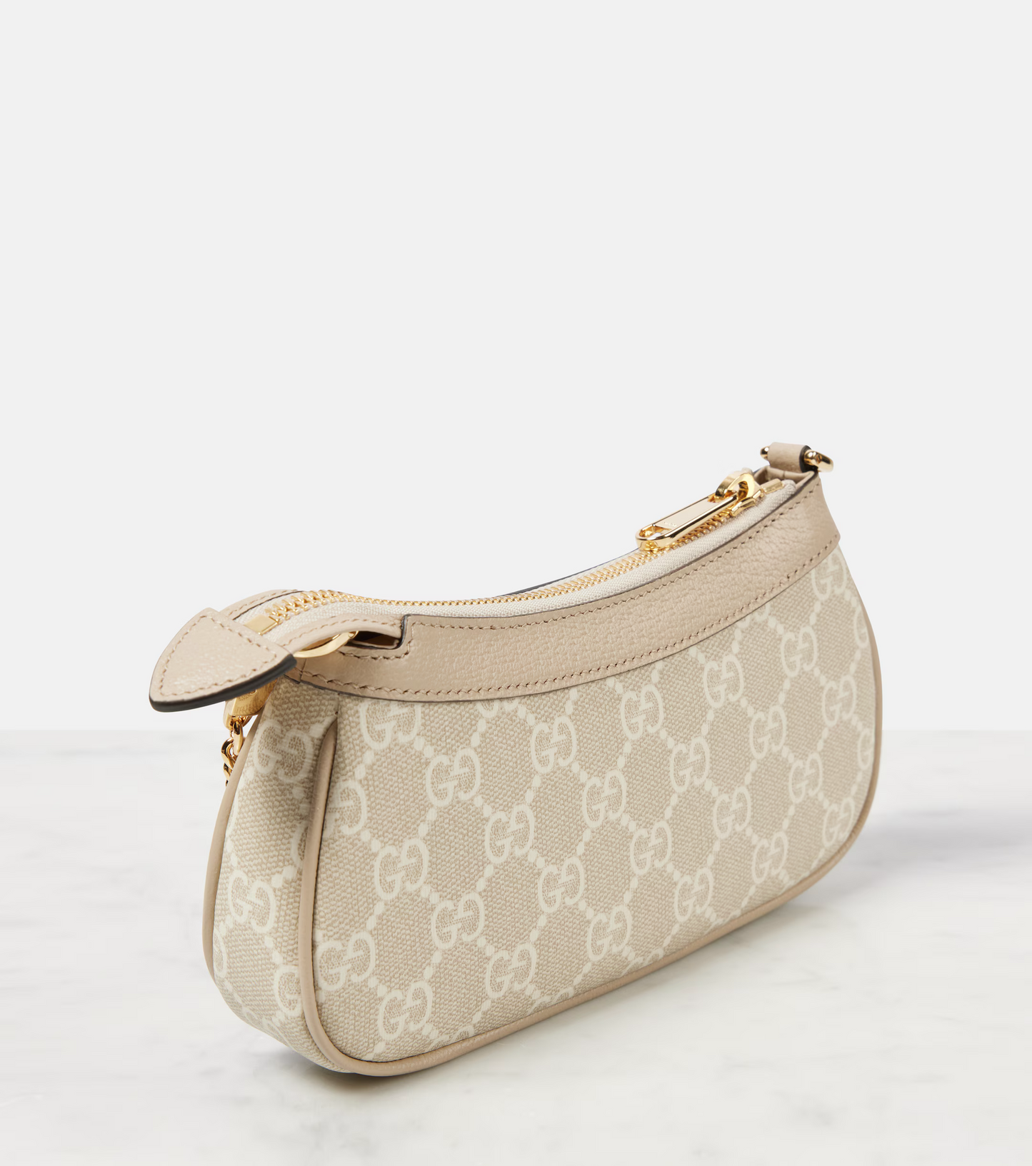 THE OPHIDIA MINI BAG SHOULDER BAG NUDE