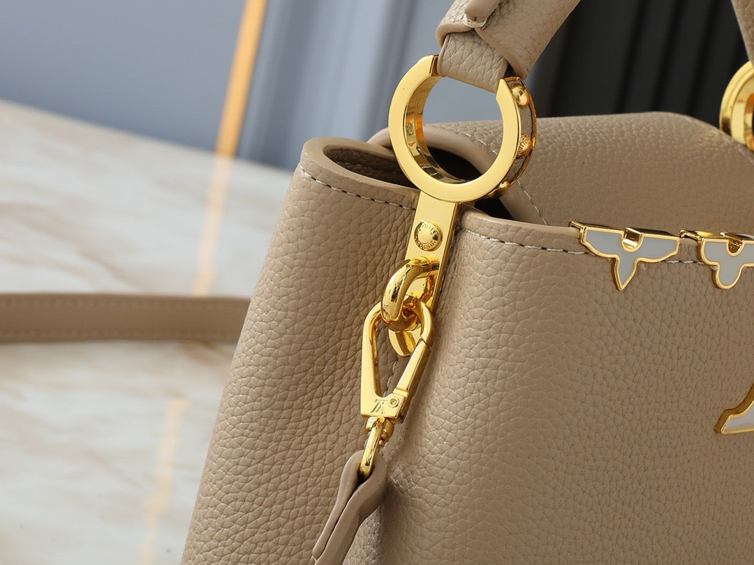 CAPUCINES MINI BAG - NUDE