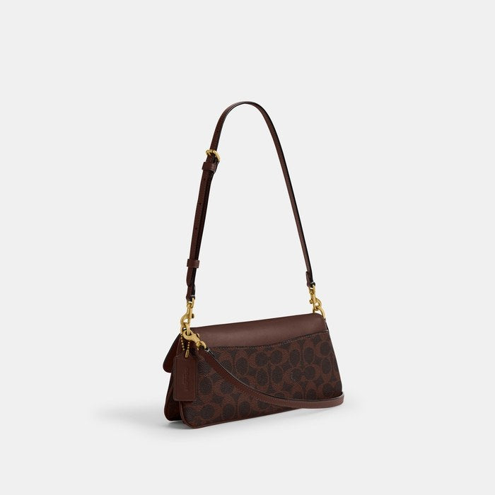 JET BAG - SIGNATURE DARK BROWN