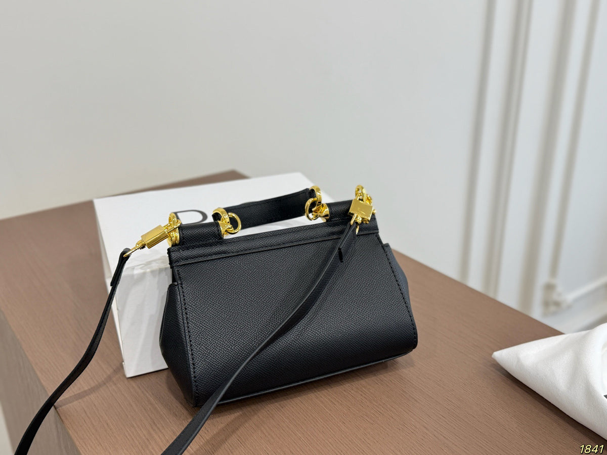 SICILY BAG BLACK  - A GRADE / STANDARD QUALITY