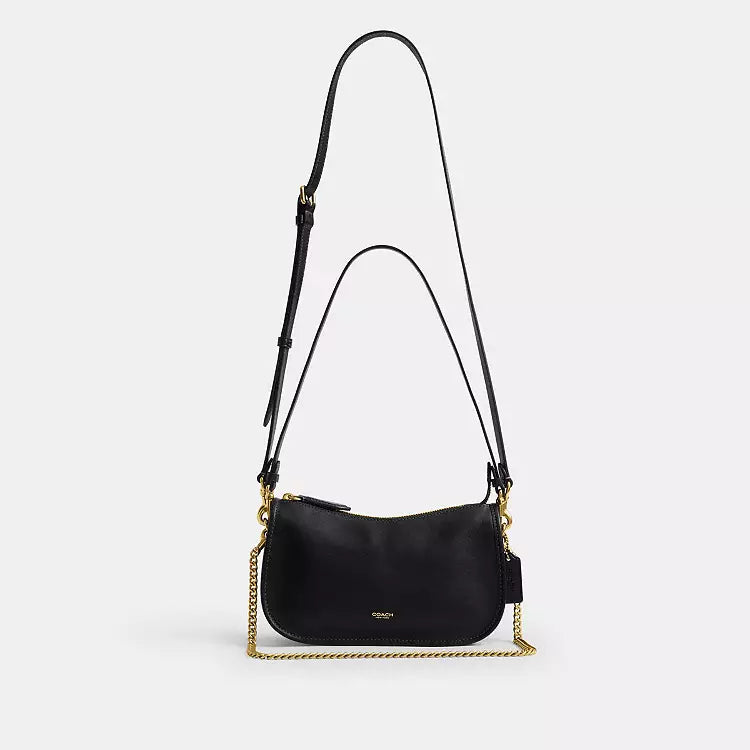 WAVERLY SHOULDER BAG - BLACK