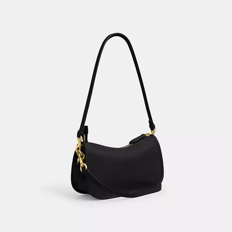 WAVERLY SHOULDER BAG - BLACK