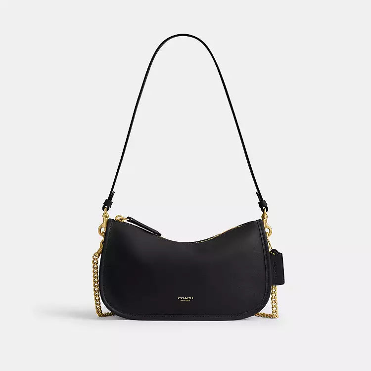 WAVERLY SHOULDER BAG - BLACK