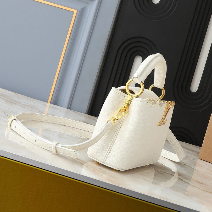 CAPUCINES MINI BAG - WHITE