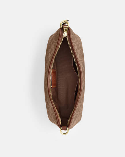 LAUREL SHOULDER BAG - LIGHT BROWN