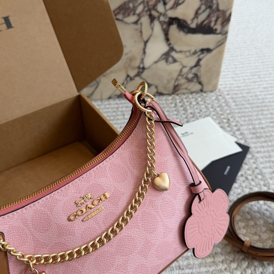 TERI SHOULDER BAG - PINK