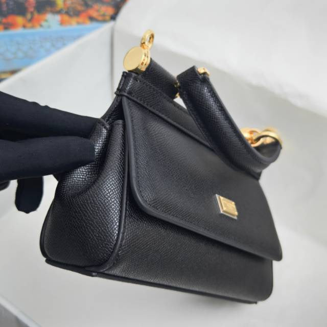 SICILY 18 CM BAG – BLACK