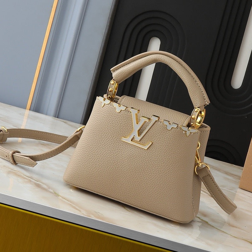 CAPUCINES MINI BAG - NUDE