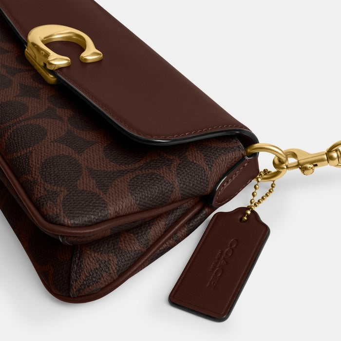 JET BAG - SIGNATURE DARK BROWN