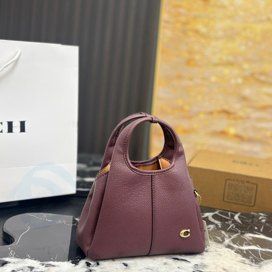 THE LANA BAG - BURGUNDY