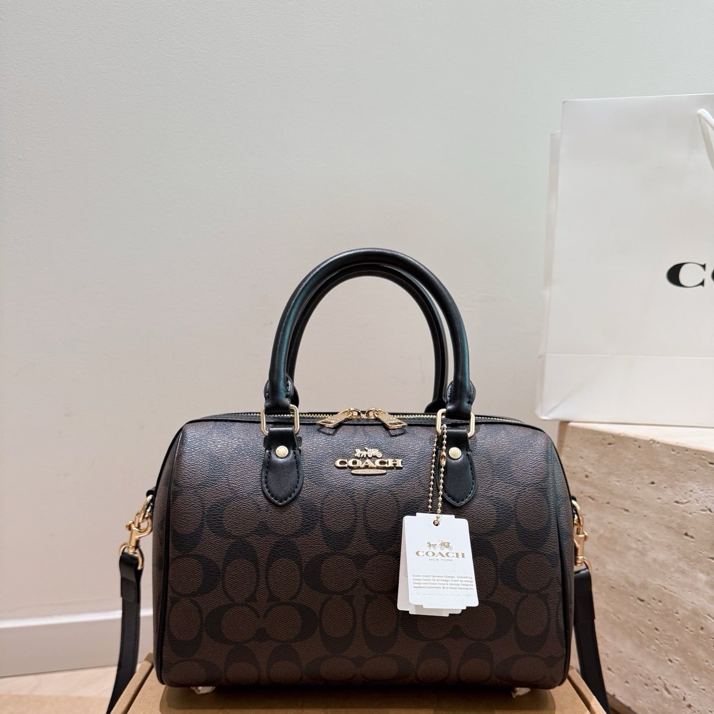 ROWAN MINI BAG - DARK BROWN
