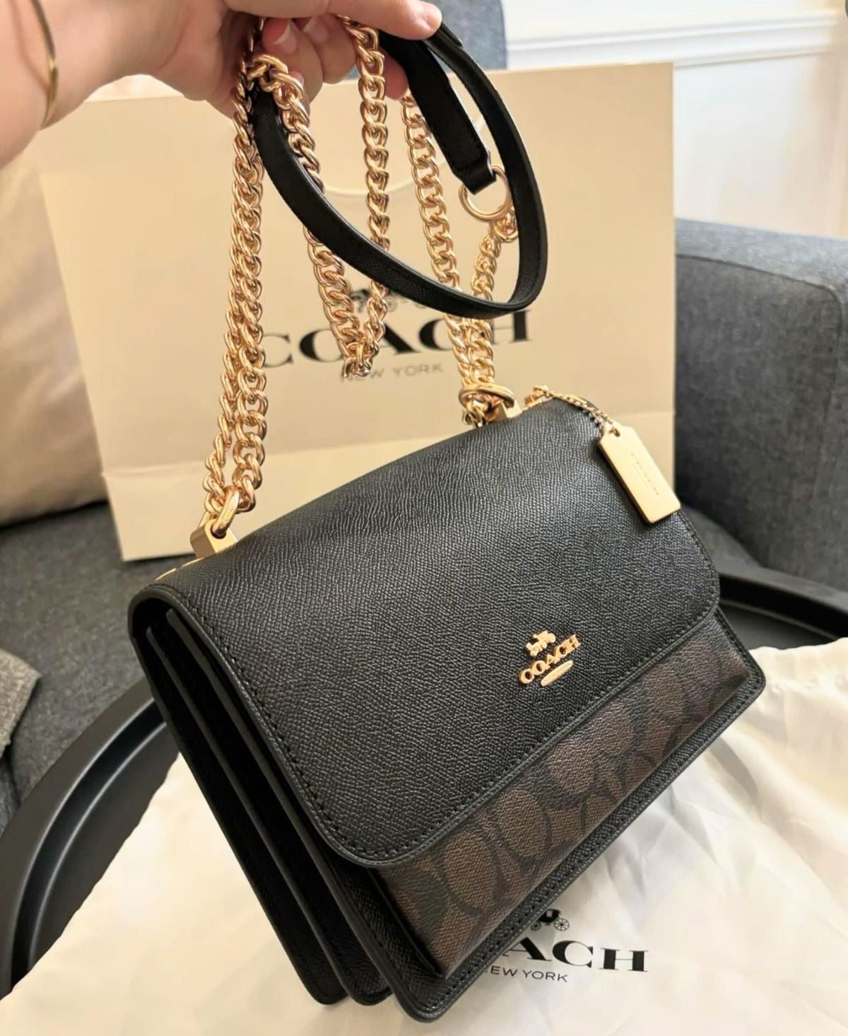 THE KLARE CROSSBODY BAG - BLACK