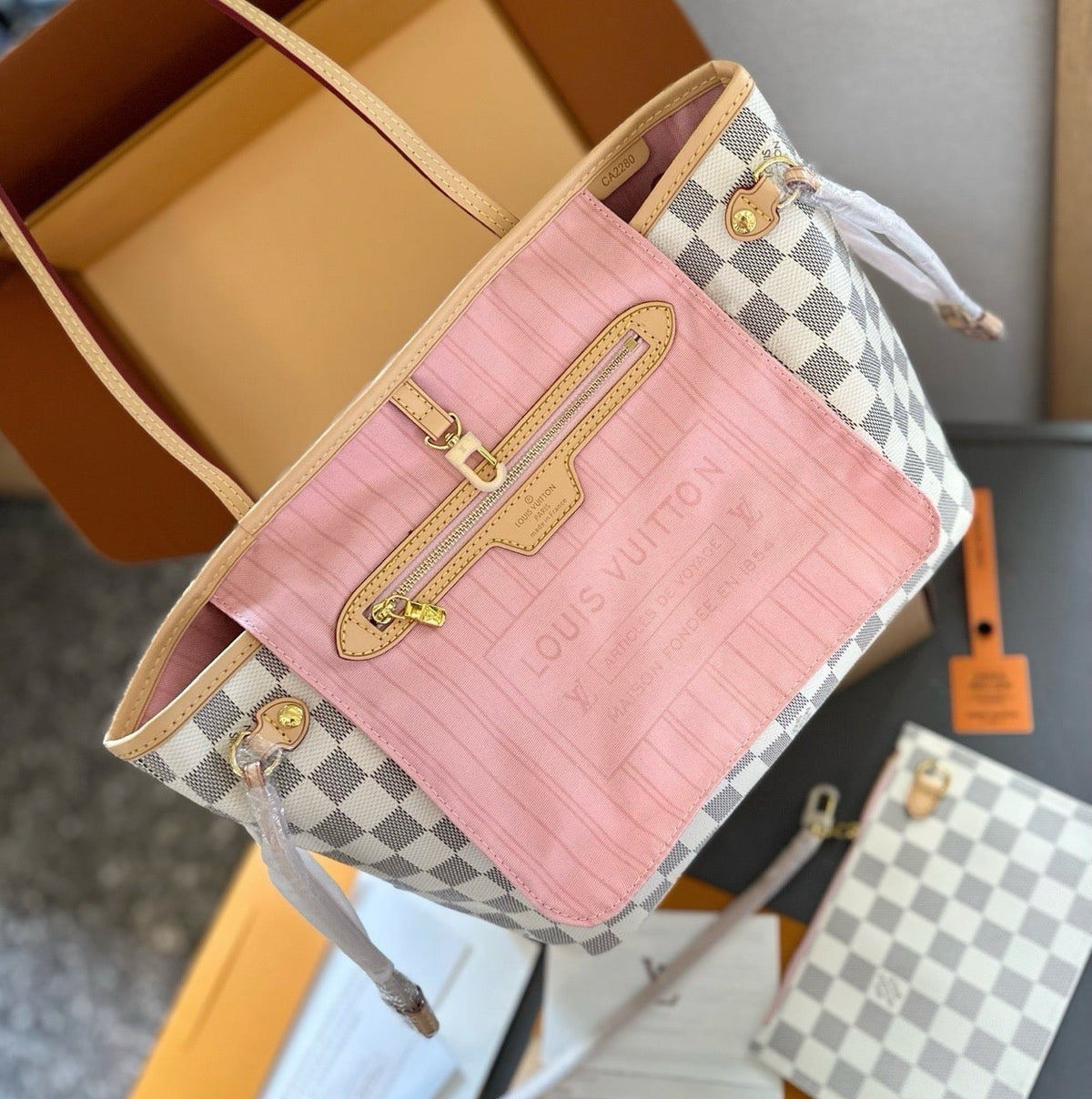 NEVERFULL TOTE BAG - PINK