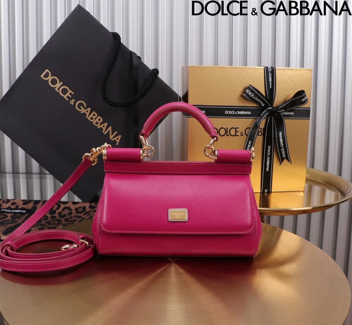 SICILY 18 CM BAG – FUCHSIA