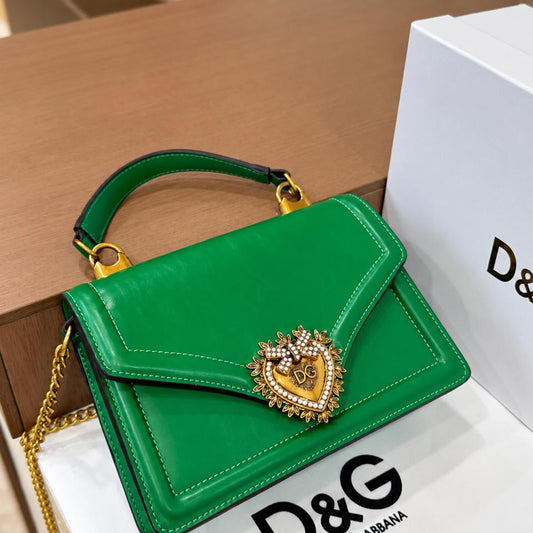 DEVOTION TOP HANDLE BAG – GREEN