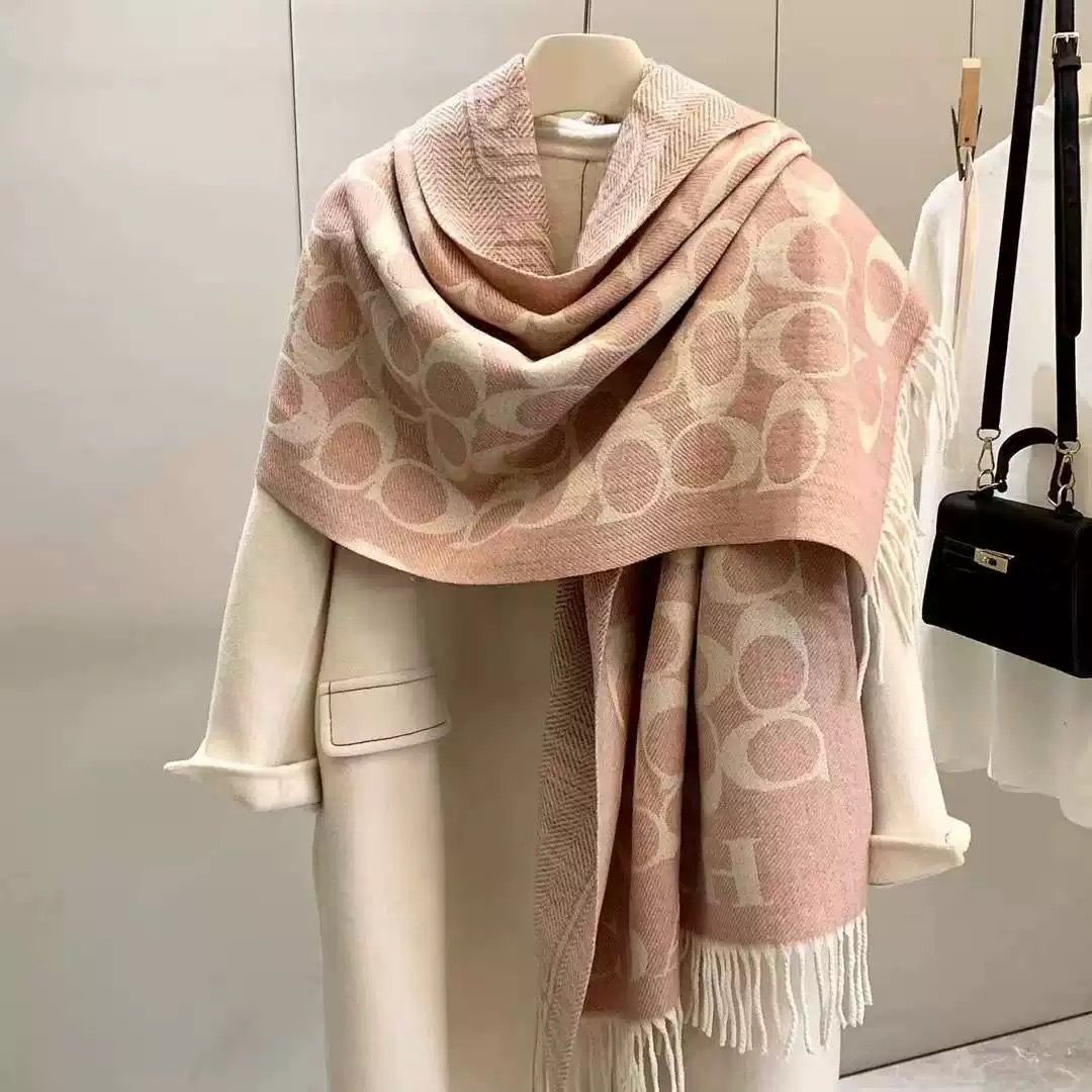 CC OVERSIZED SCARF - PALE PINK (A GRADE)