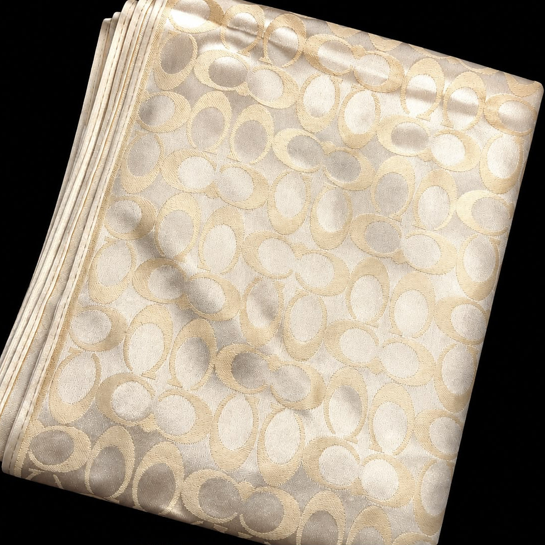 CC SILK SCARF - CREAM