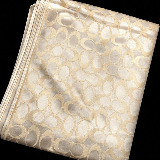 CC SILK SCARF - CREAM