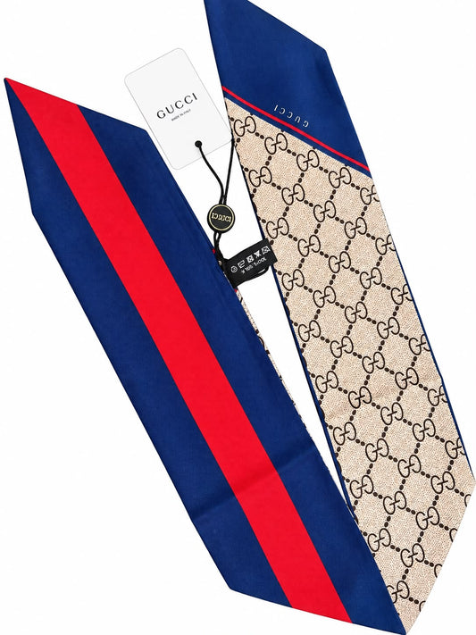 GG HEADBAND - BLUE AND RED