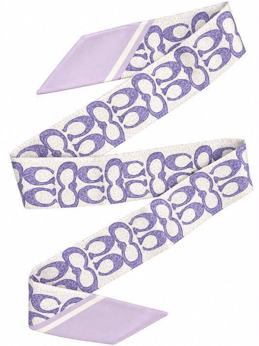 CC HEADBAND SCARF - PURPLE