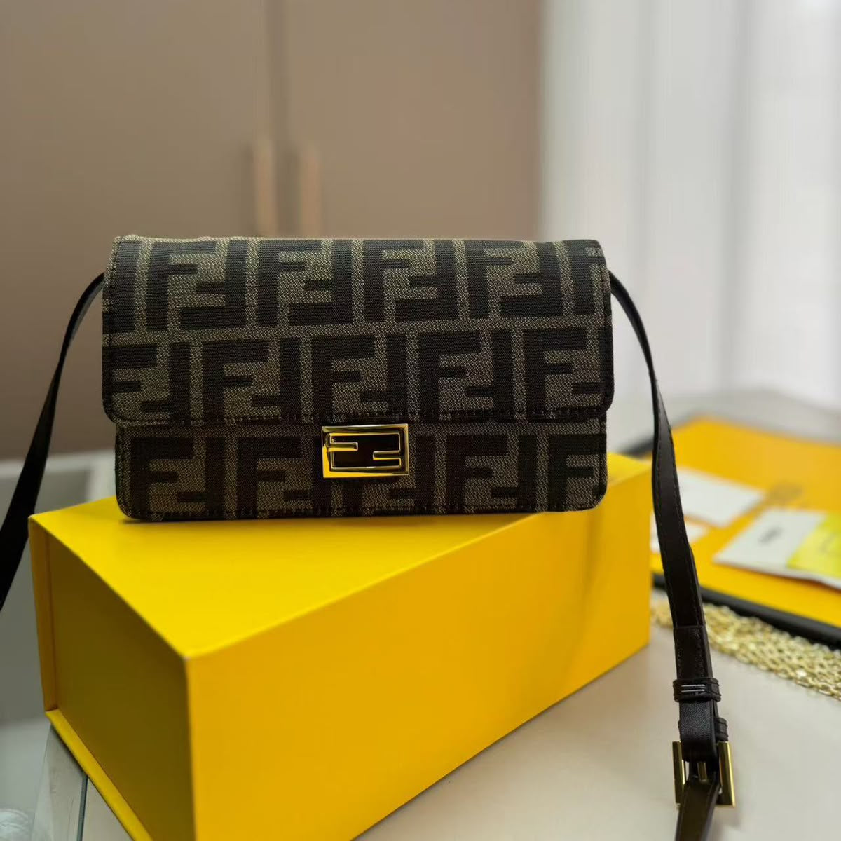 SMALL MONOGRAM SHOULDER BAG