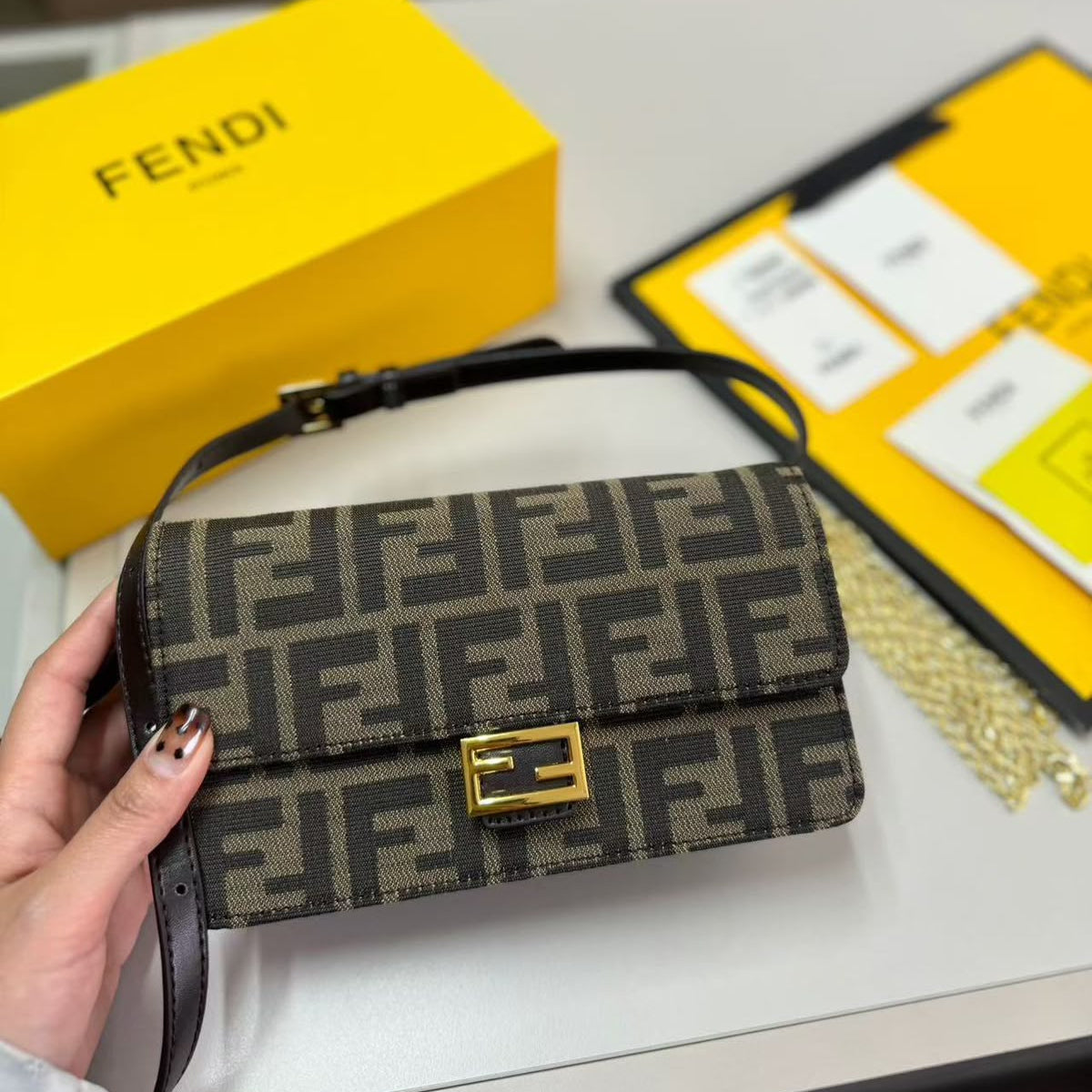 SMALL MONOGRAM SHOULDER BAG