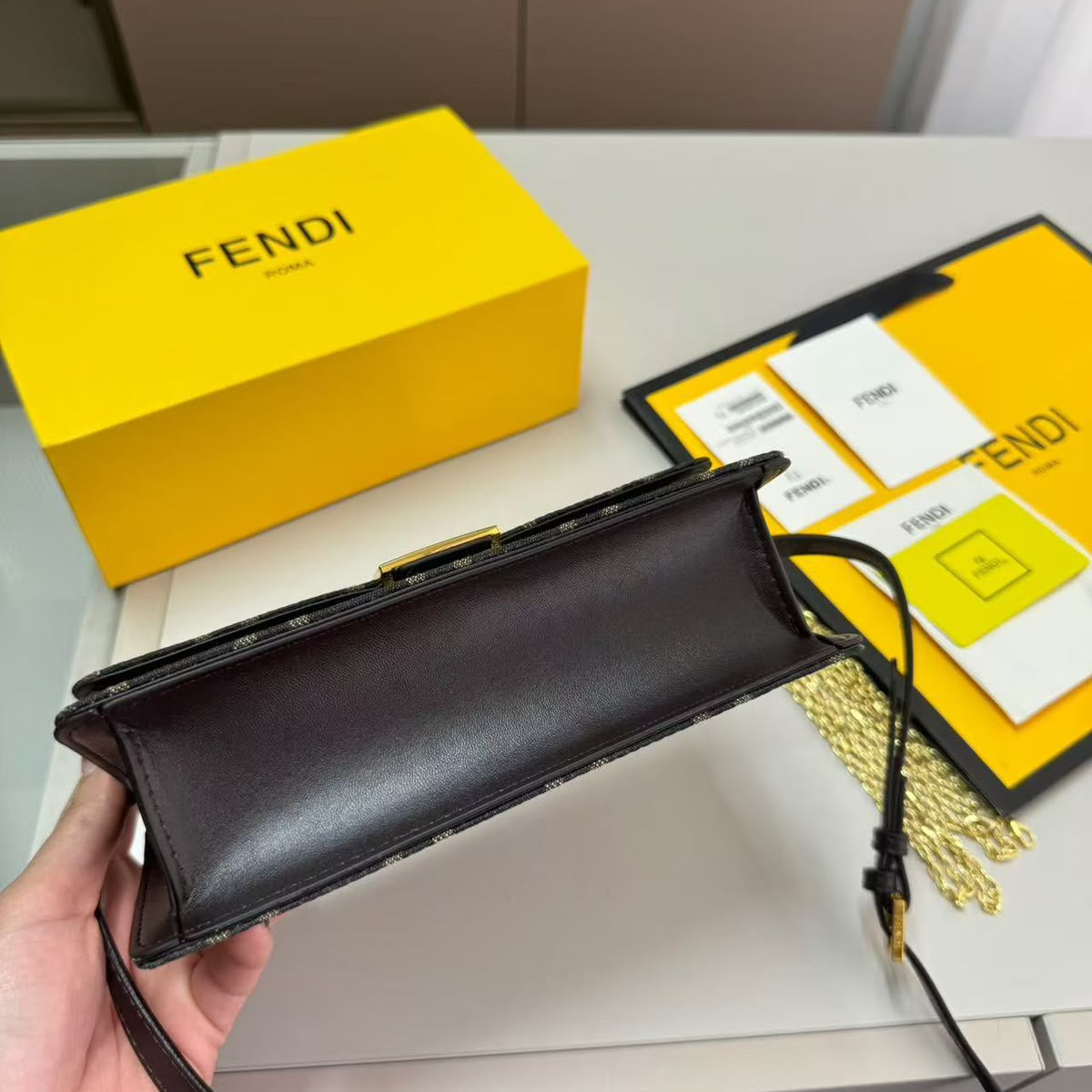 SMALL MONOGRAM SHOULDER BAG