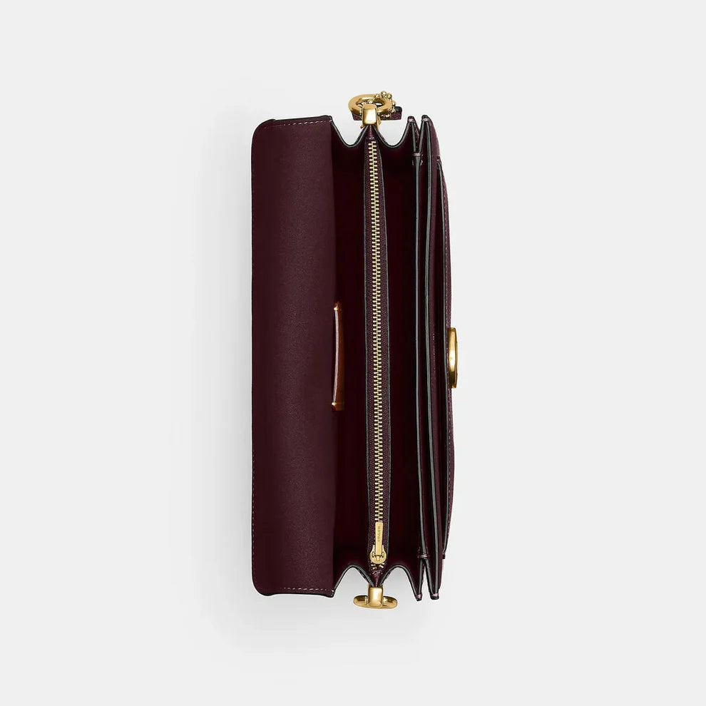 THE TABBY MINI BAG 2O - BURGUNDY
