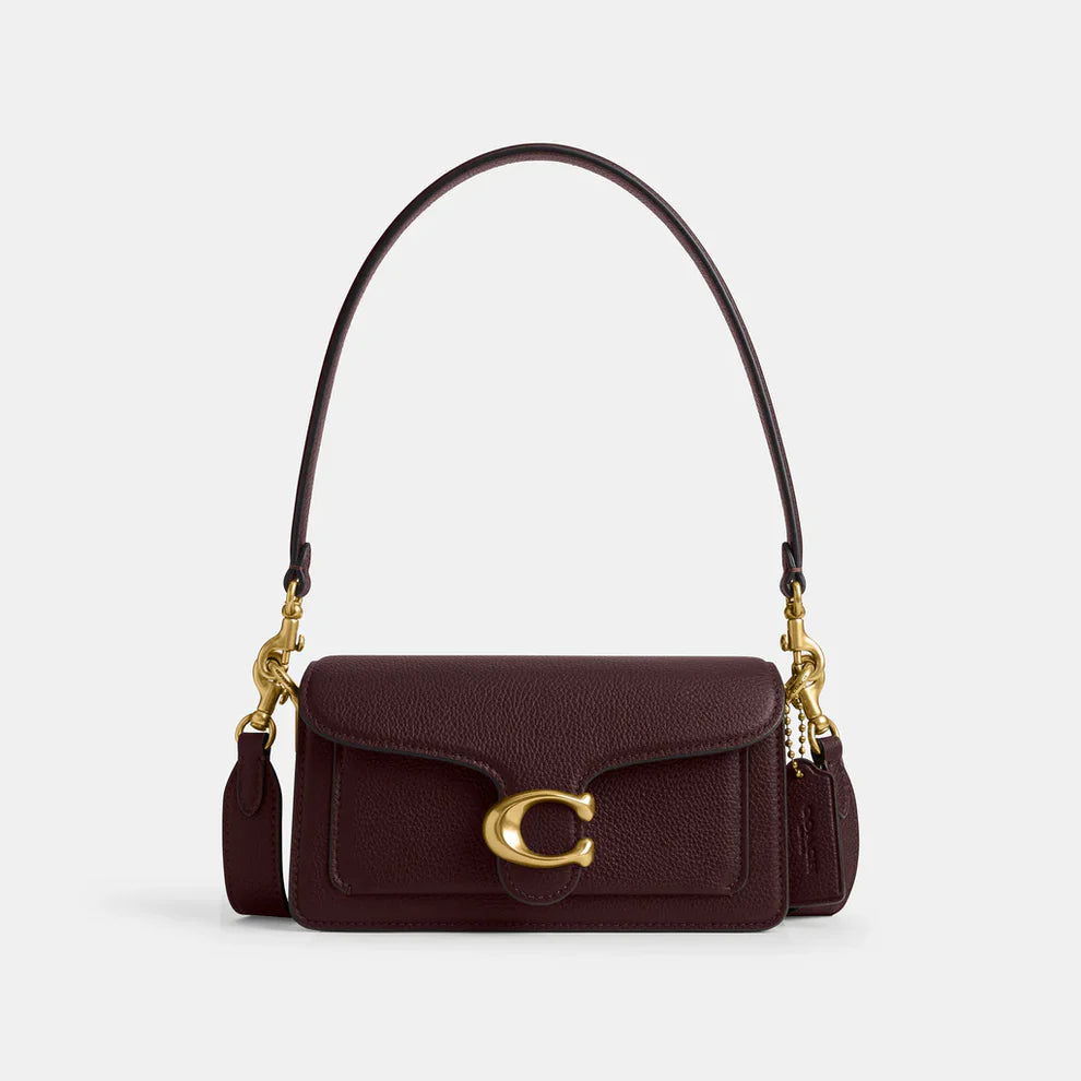 THE TABBY MINI BAG 2O - BURGUNDY