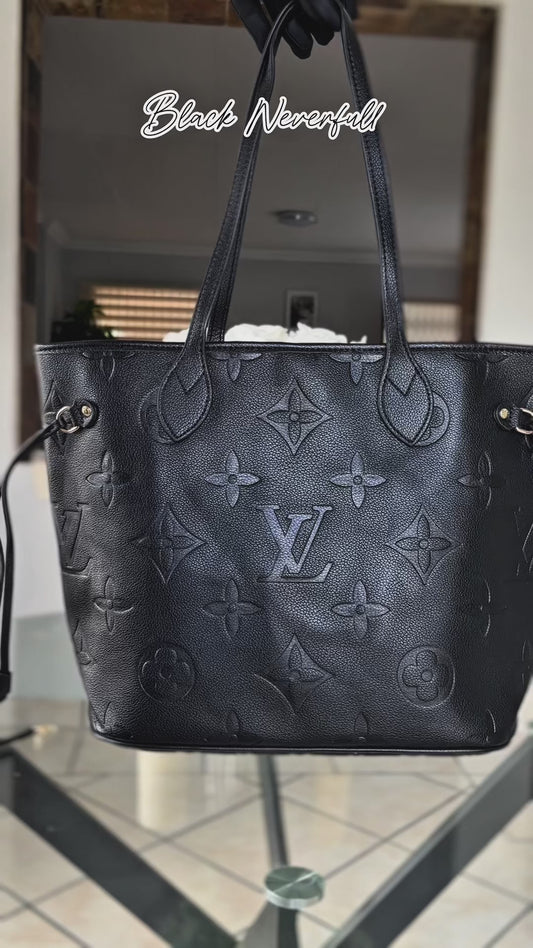 NEVERFULL MM TOTE BAG - BLACK